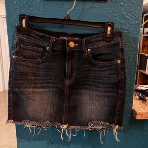 Women’s denim skirt from Express